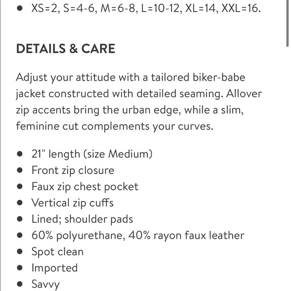 Blank NYC faux leather jacket - Picture 8 of 8